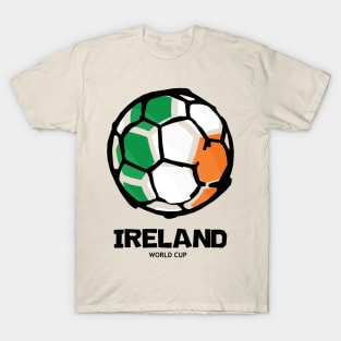 Ireland Football Country Flag T-Shirt